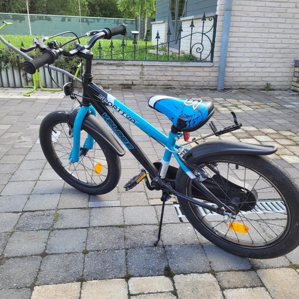 Kinderfiets mountainbike volare 18 inch, Fietsen en Brommers, Ophalen, 18 inch