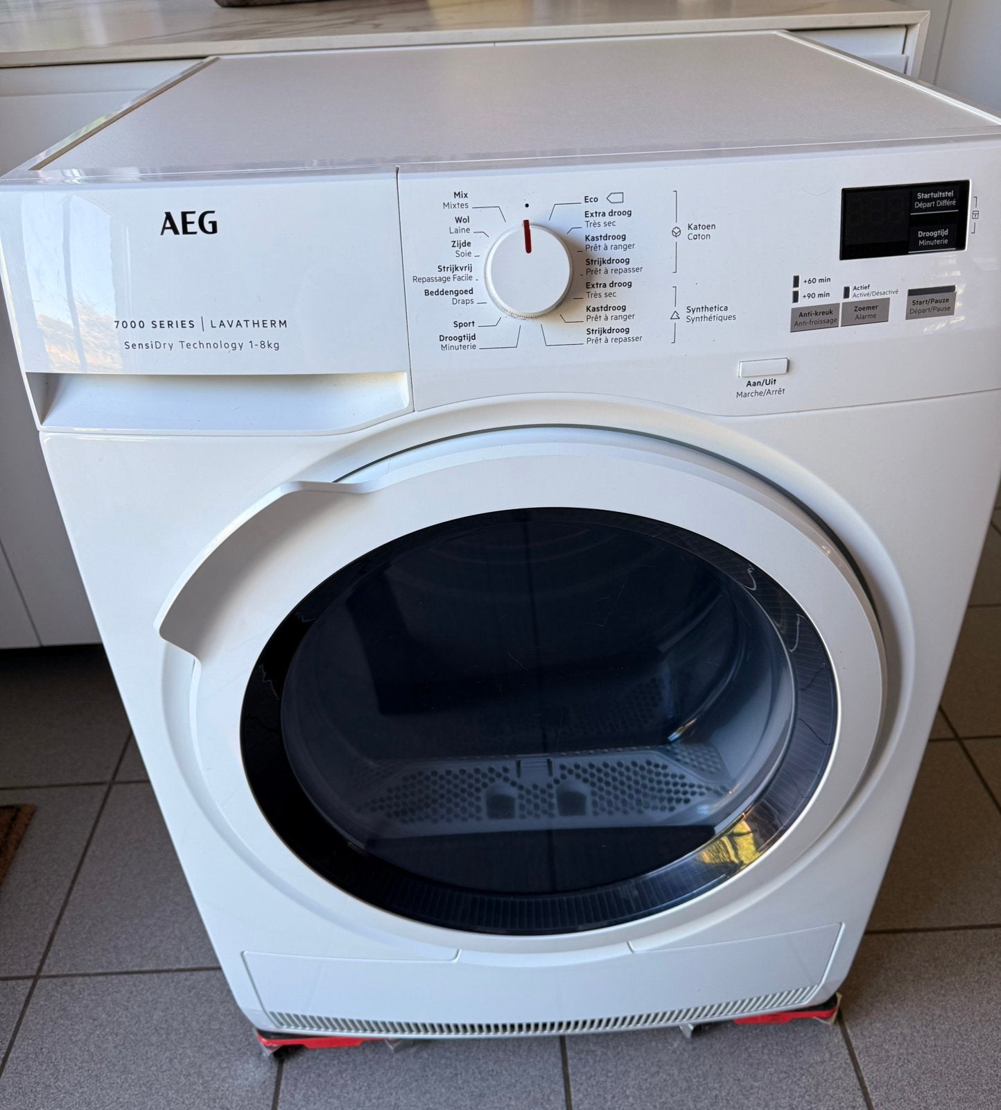 Seche-Linge AEG Sensidry 7000 8Kg PAC (bruyant!), Electroménager, Sèche-linge, Programme laine, Chargeur frontal, Enlèvement, Utilisé