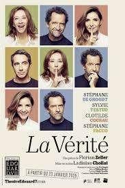 4 places piece la verite centre culturel uccle, Tickets en Kaartjes, Drie personen of meer, Mei, Toneel