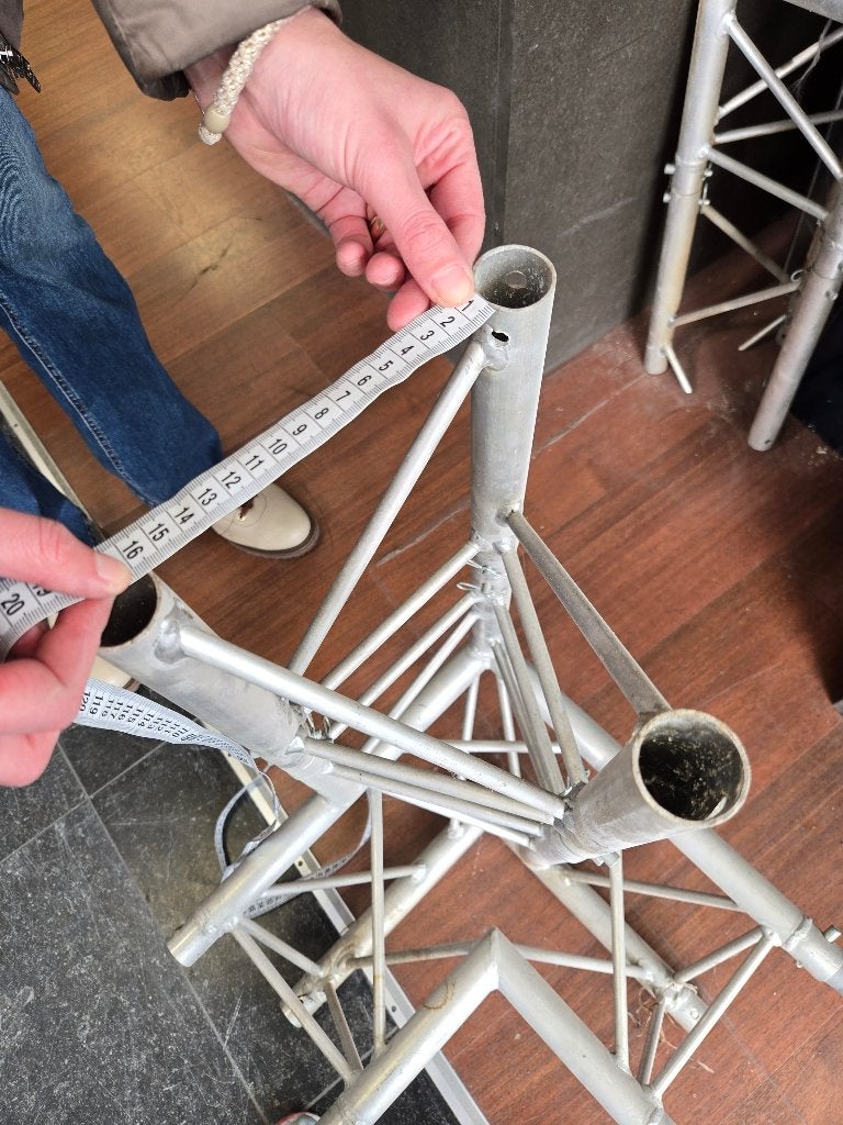 5 Truss Aluminium Structuren voor beursstand, Ophalen, Zo goed als nieuw