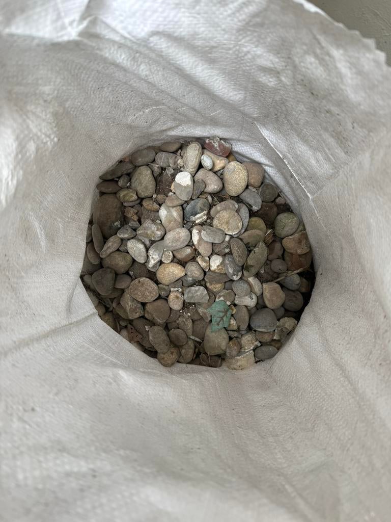 Beaux rochers de rivière - gravier - pierres GRATUITS, Enlèvement, Utilisé, Gravier