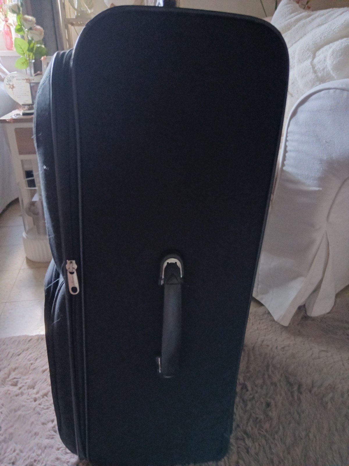 Valise noire, Enlèvement
