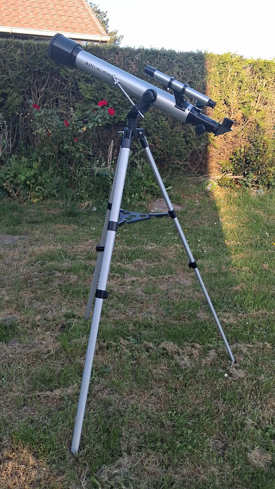 Astrolon Refractortelescoop (262.5x magnification), Ophalen