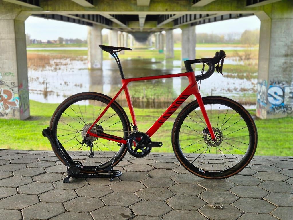 Canyon Endurace CF SLX//Carbon//Ultegra//Reynolds//Maat L, Fietsen en Brommers, 28 inch, Carbon, Zo goed als nieuw, 57 tot 61 cm
