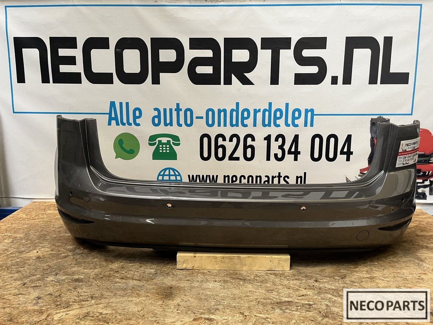BUMPER VW GOLF SPORTSVAN ACHTERBUMPER ORIGINEEL, Arrière, Volkswagen, -, Utilisé