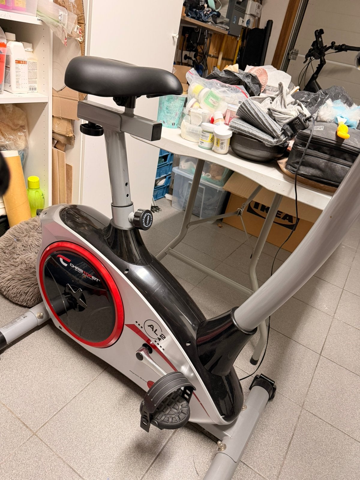 Hometrainer Christopeit AL2, Sport en Fitness, Ophalen, Zo goed als nieuw, Hometrainer