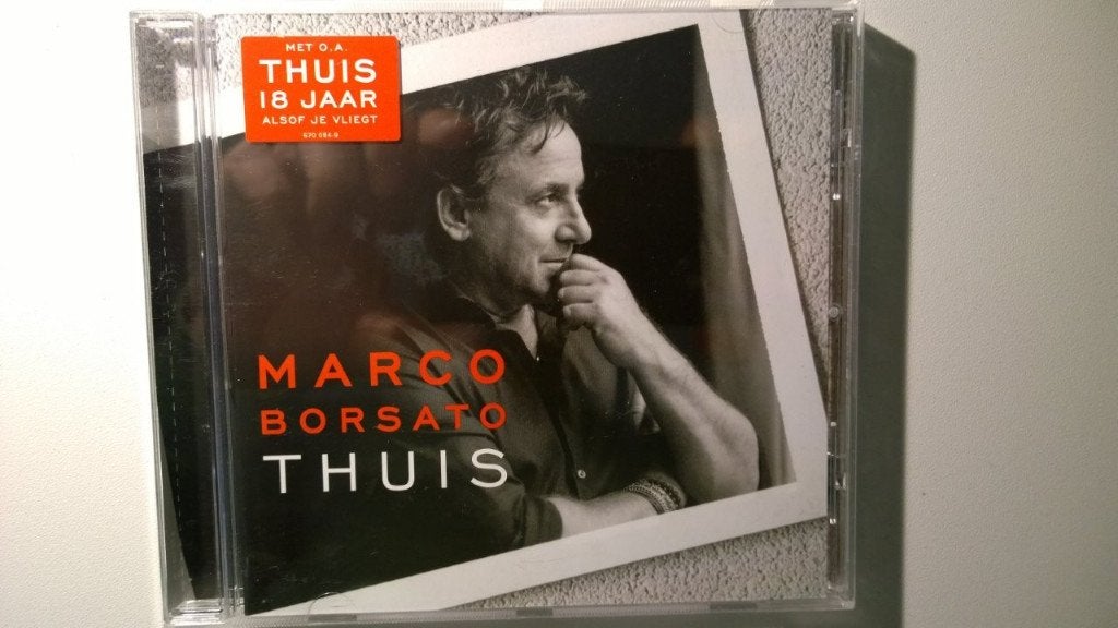 Marco Borsato - Thuis, Cd's en Dvd's, Ophalen of Verzenden, Zo goed als nieuw, Pop, Album