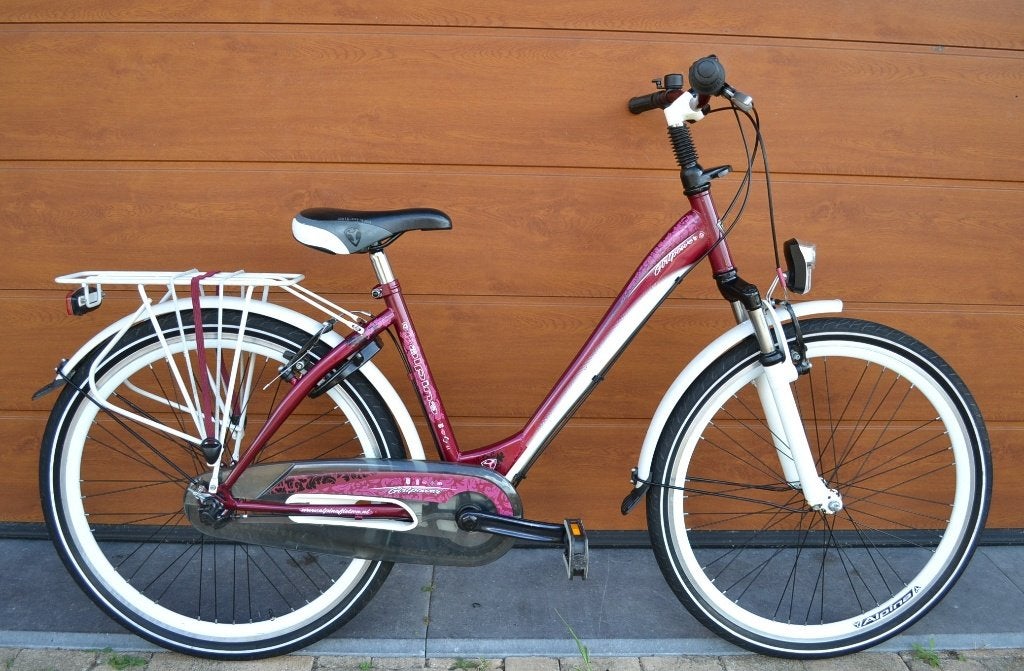 Refurbished terug naar school fietsen. 24 inch. 100% perfect, Ophalen, Gebruikt, 24 inch, Handrem