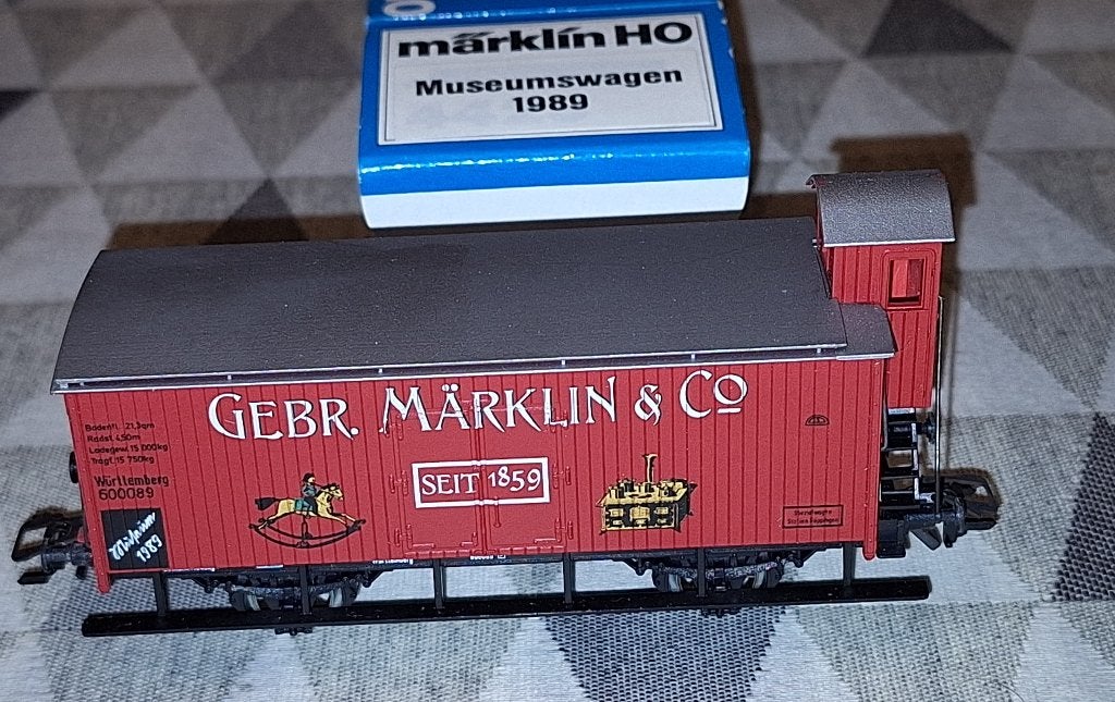 Märklin HO 84678 wagon  Gebr. Märklin & Co van de K.W.Sts.E, Enlèvement ou Envoi, Comme neuf, Wagon, Märklin