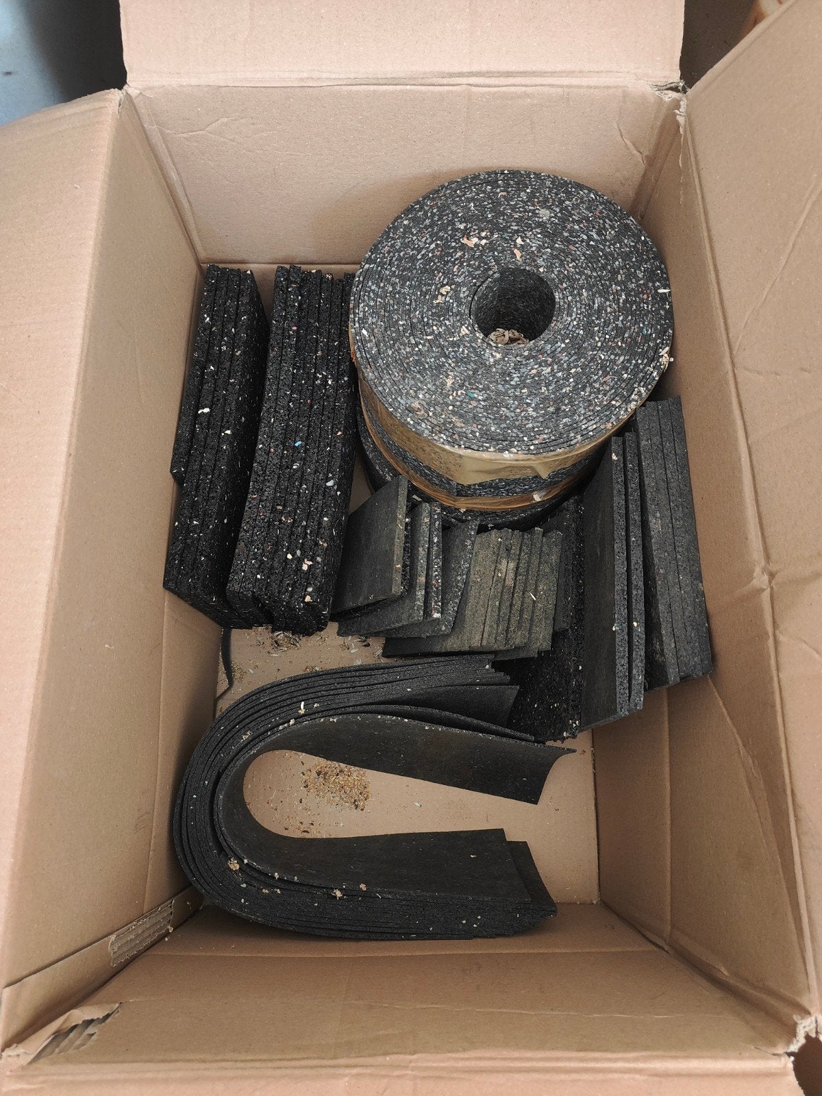 Beschermingsrubber / rubbergranulaat – rollen + pads, Doe-het-zelf en Bouw, Overige Doe-Het-Zelf en Bouw, Ophalen