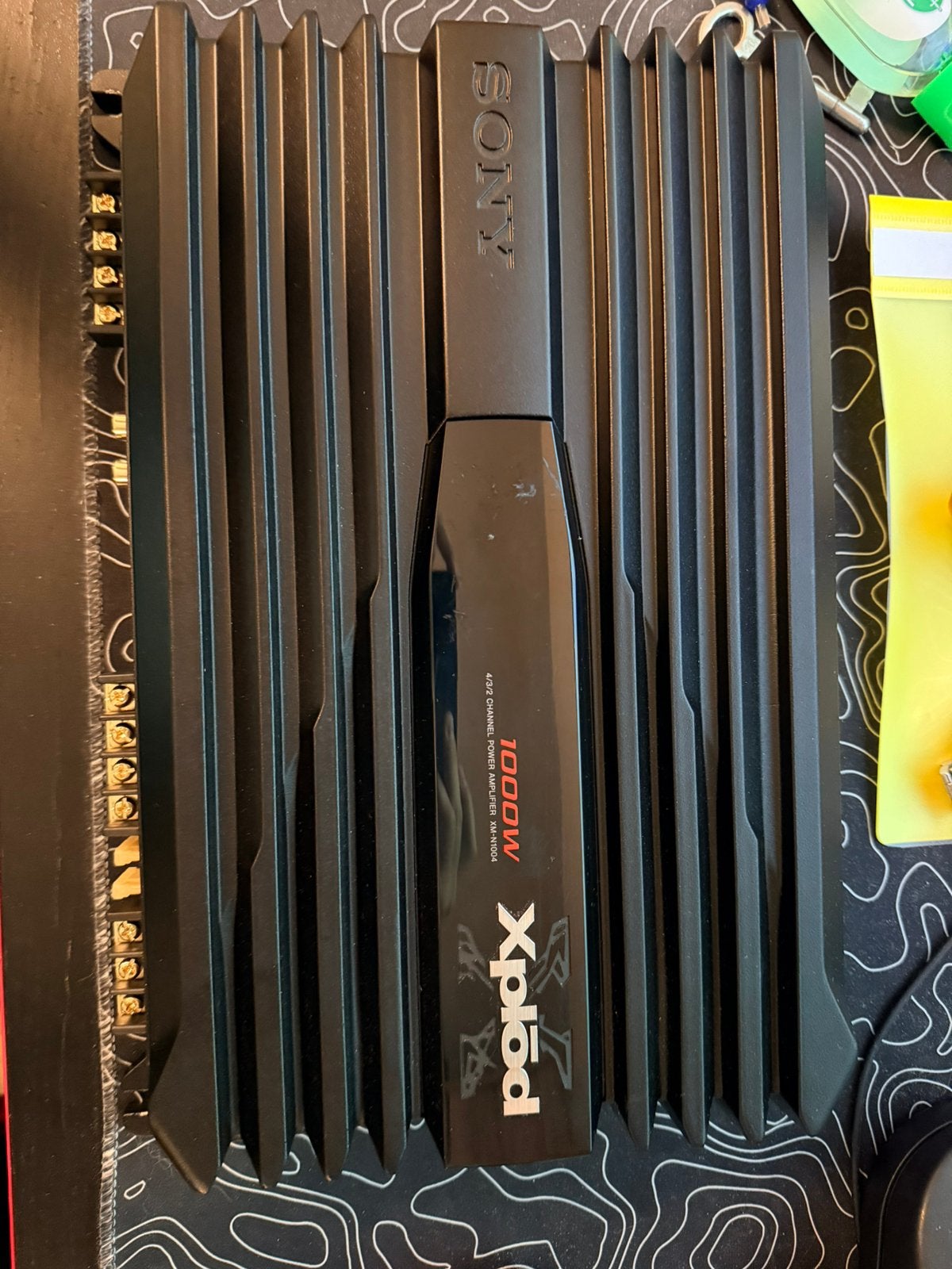 Ampli voiture Sony Xplod 1000W (XM-N1004) / ️ À réparer ️, Auto diversen, Autoradio's, Zo goed als nieuw, Ophalen