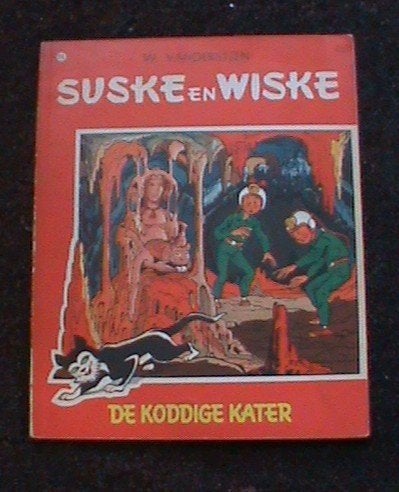 Suske en Wiske De koddige kater 1e druk matte versie 1967, Boeken, Ophalen of Verzenden, Gelezen