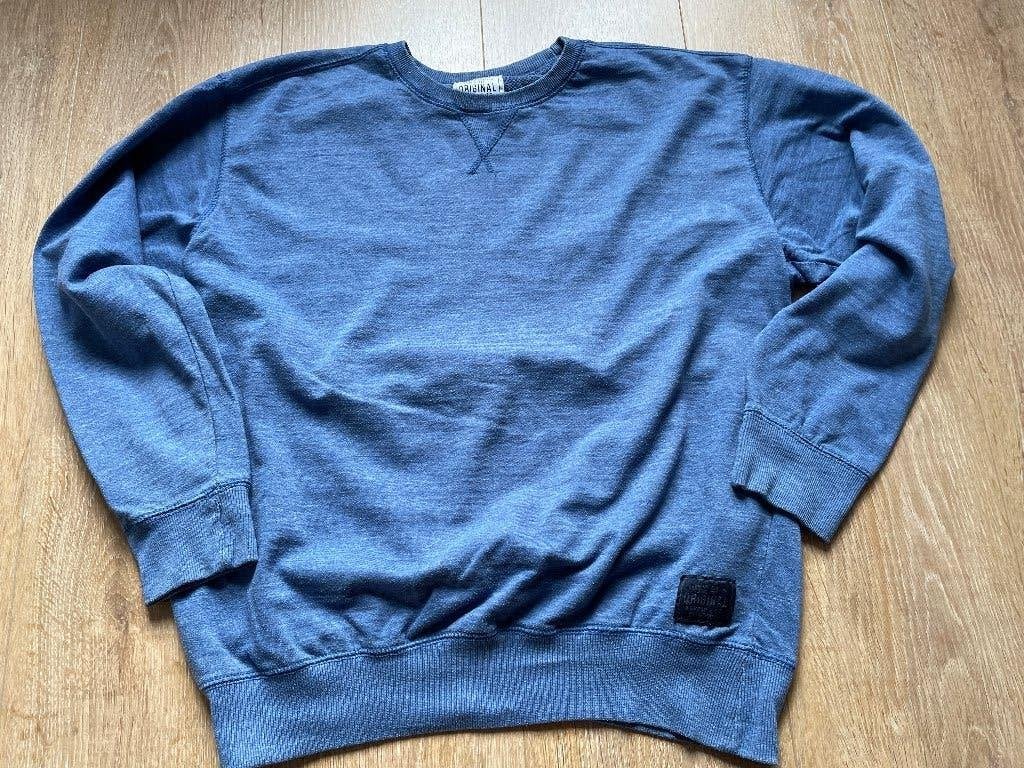 Blauwe sweater Original L, Ophalen