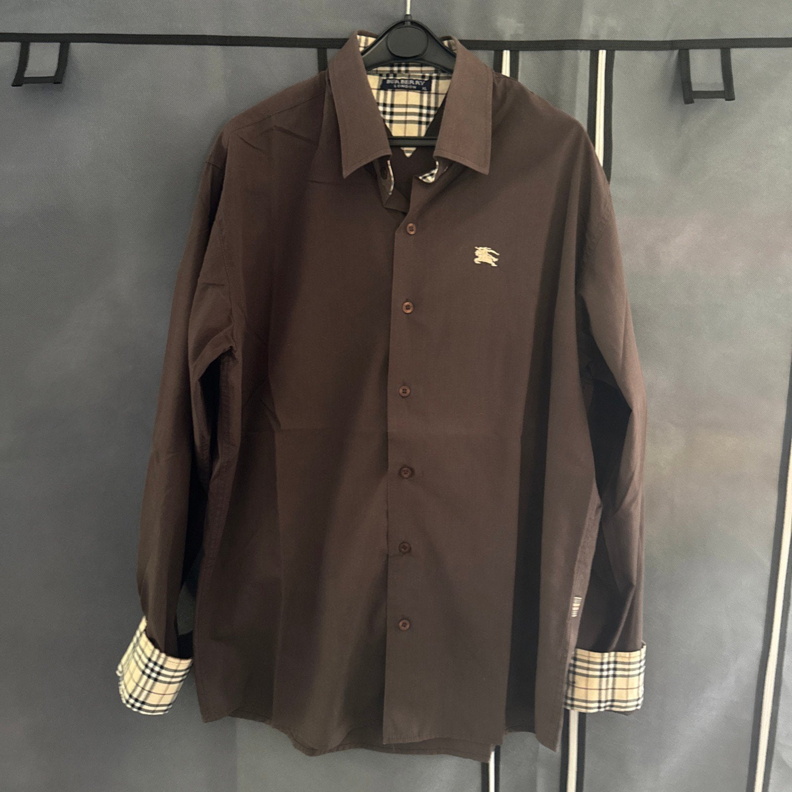Burberry London hemd, Vêtements | Hommes, Chemises, Envoi, Comme neuf, Brun