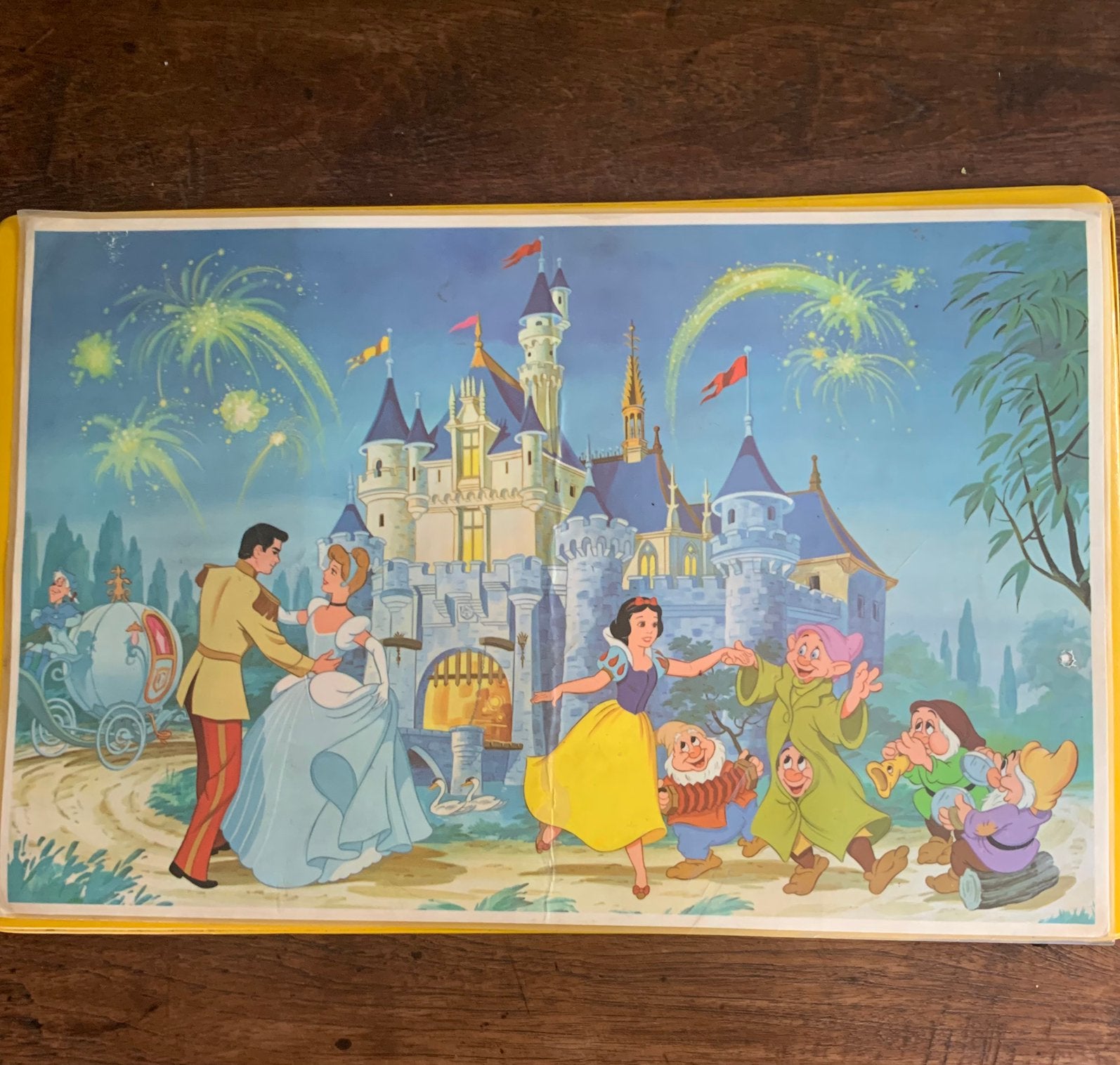 Disney ( placemat ), Ophalen of Verzenden, Gebruikt, Overige typen