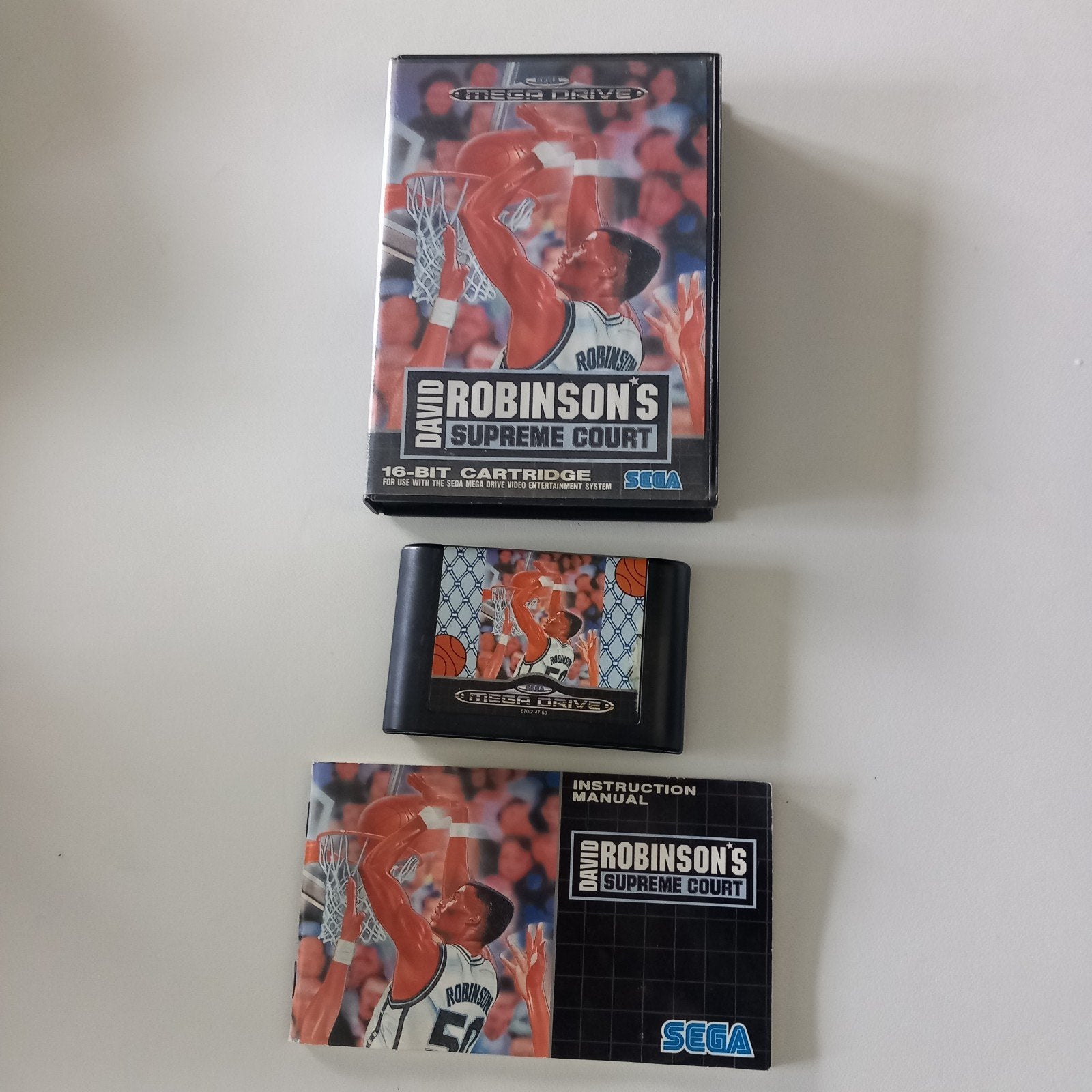 David Robinson's Supreme court Sega Mega Drive, Enlèvement ou Envoi, Mega Drive