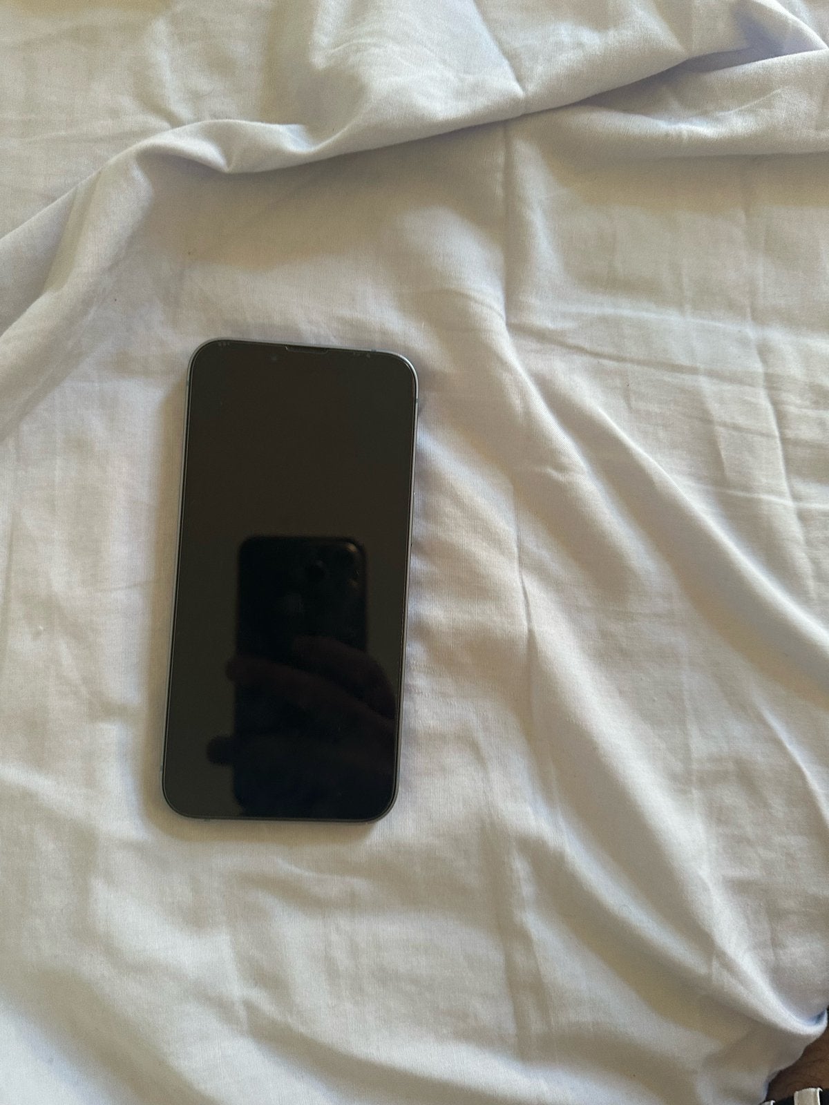 iPhone 14 128GB Blauw - incl. doos, hoesje & screenprotector, Enlèvement, Comme neuf, Protecteur d'écran
