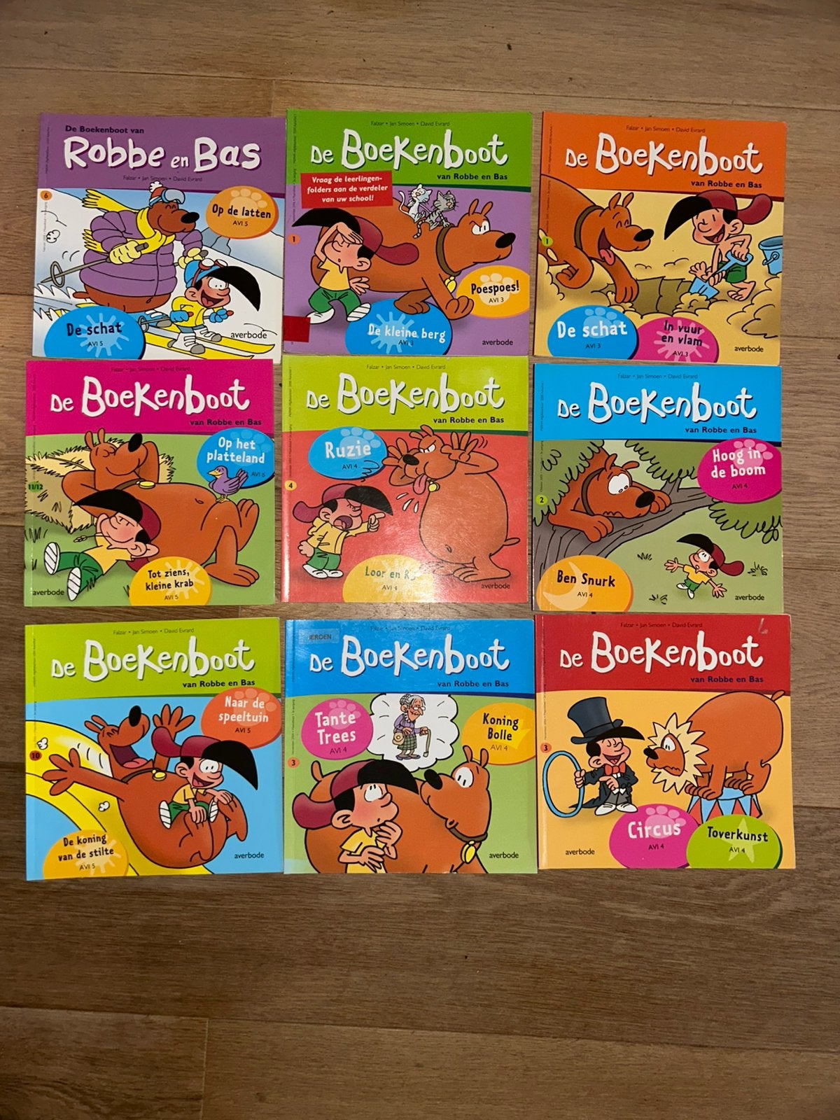 Robbe en bas boekjes avi m4-e5, Boeken, Ophalen of Verzenden