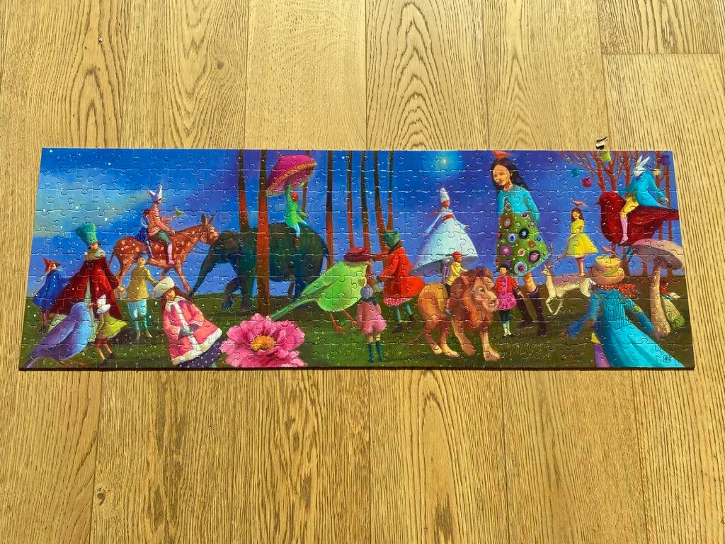 Puzzel Djeco - 350 stukjes, Ophalen of Verzenden, Meer dan 50 stukjes, Zo goed als nieuw, 6 jaar of ouder