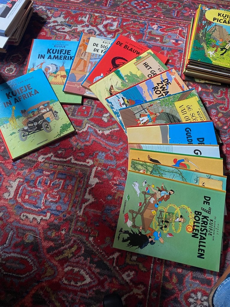 Hergé Kuifje Casterman hard cover gekleurde rug, Boeken, Complete serie of reeks, Ophalen, Nieuw