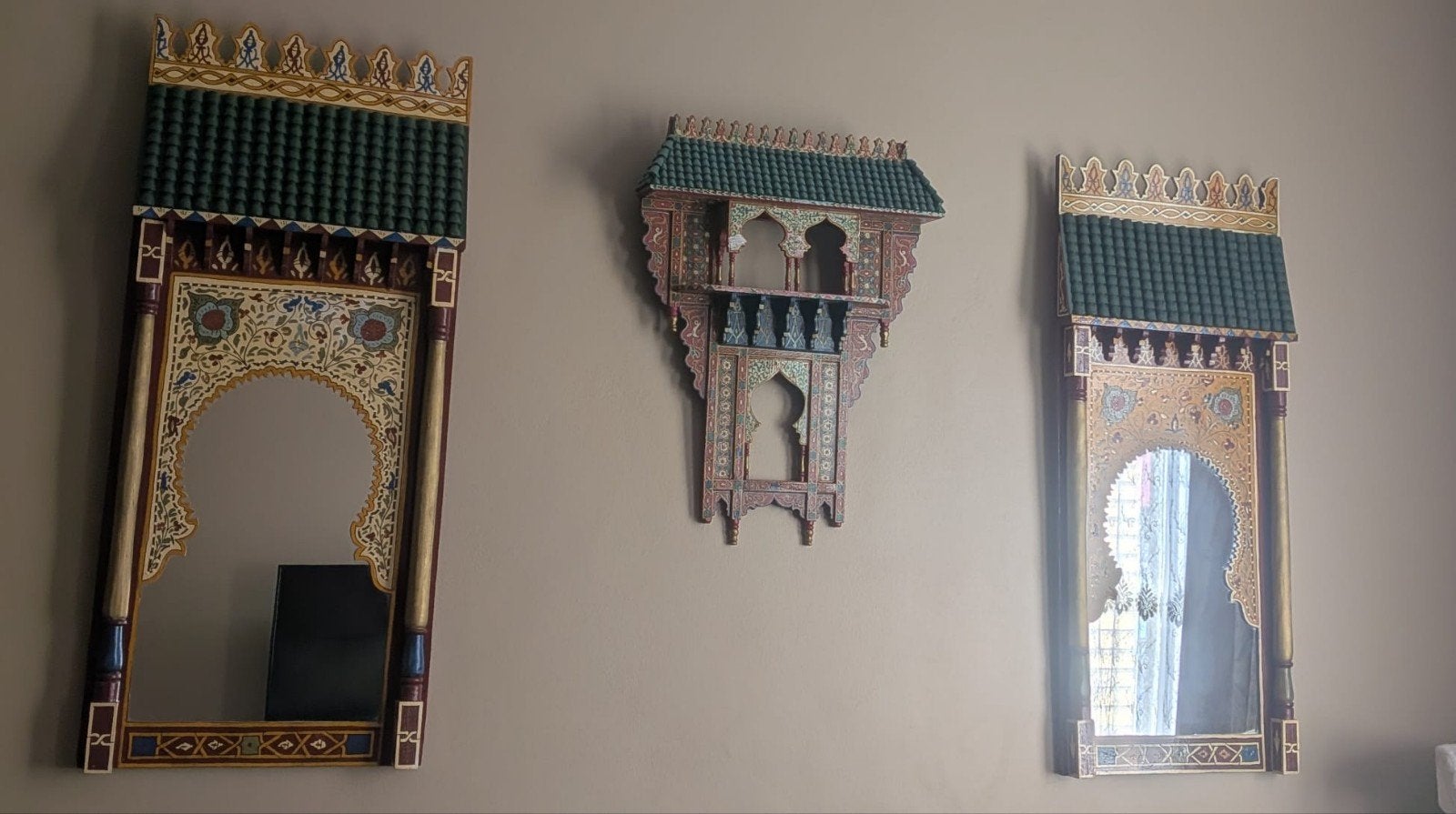 Miroir, Ophalen