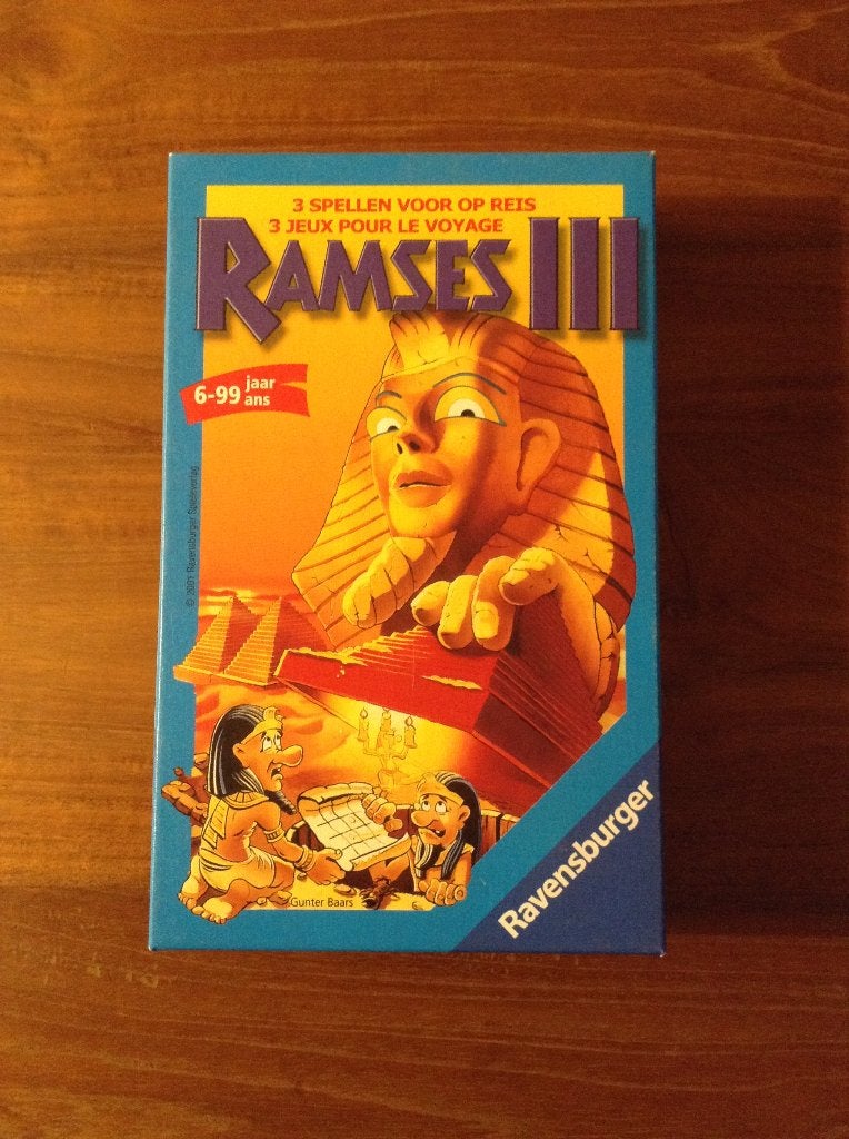 Ramses III reisspel NIEUW Ravensburger, Ophalen of Verzenden, Nieuw, Ravensburger, Reisspel