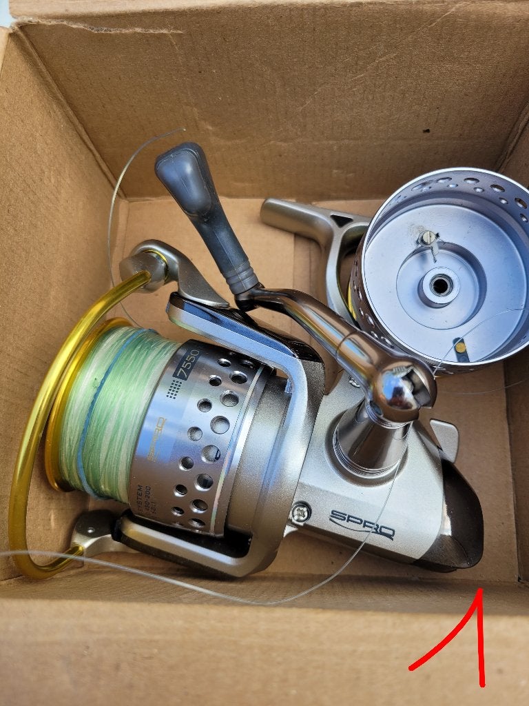 Vismolens/reels, Sports nautiques & Bateaux, Pêche à la ligne | Général, Enlèvement, Comme neuf