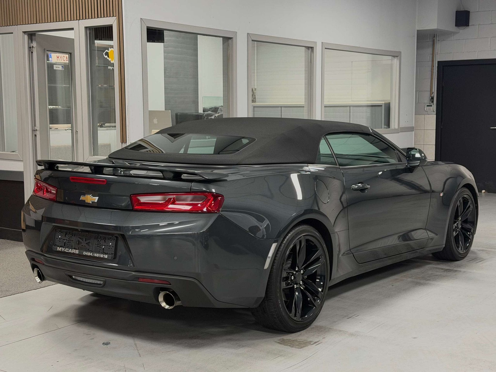 Chevrolet Camaro Cabriolet 2.0 Turbo 275 Cv Full Full Option, Auto's, Automaat, Gebruikt, Cabriolet, Leder