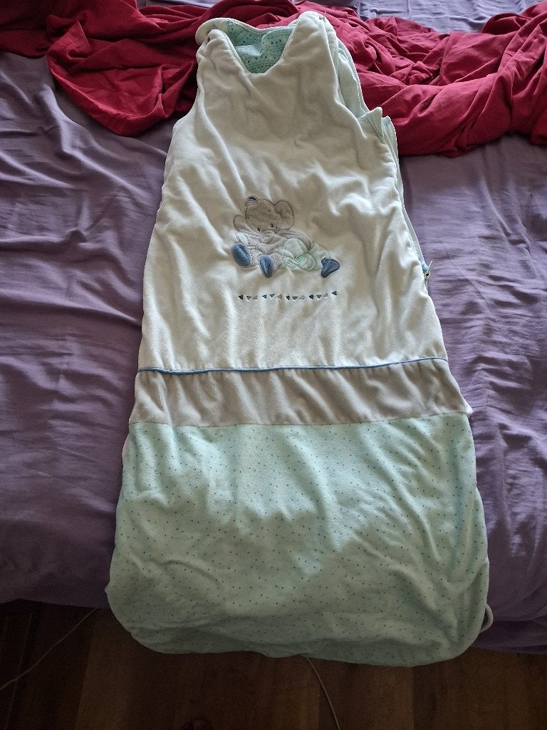Gigoteuse NATTOU, Bleu, Gigoteuse ou Couverture d'emmaillotage, Utilisé, Autres marques