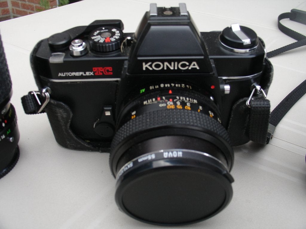 ENSEMBLE KONICA TC, Audio, Tv en Foto, Fotocamera's Analoog, Ophalen, Konica