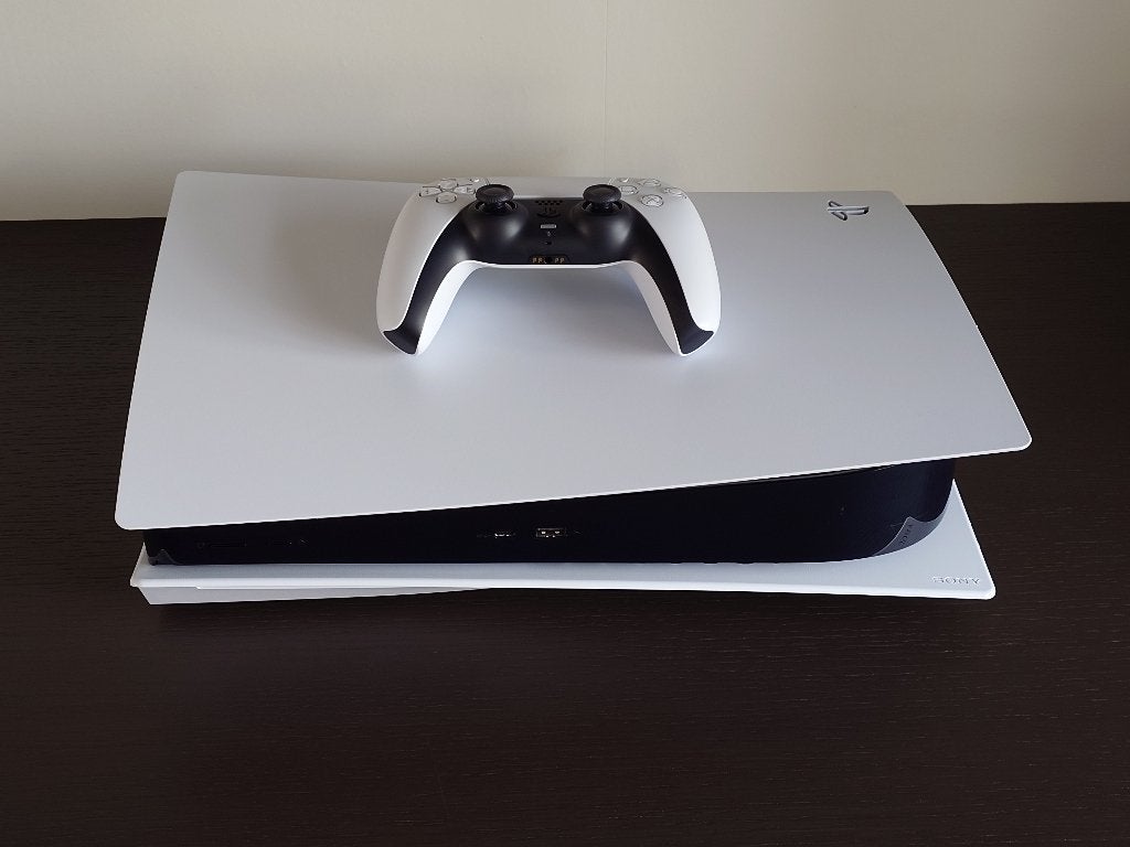 PlayStation 5 + controller, Ophalen of Verzenden, Zo goed als nieuw, Playstation 5