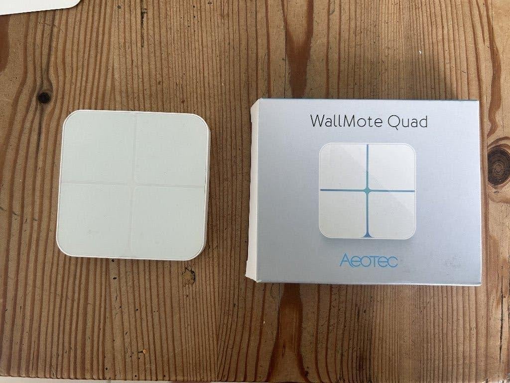 Aeotec WallMote Quad 2stuks, Ophalen of Verzenden, Gebruikt