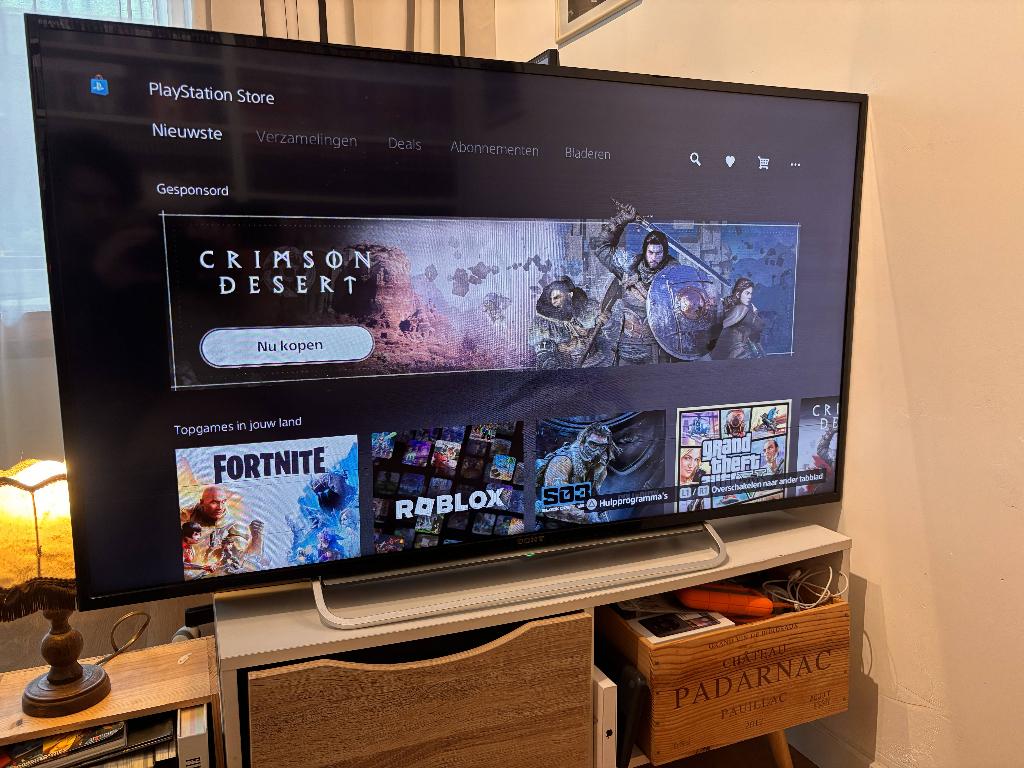 Sony Bravia 48 inch TV, Ophalen, Gebruikt, LCD, Full HD (1080p)