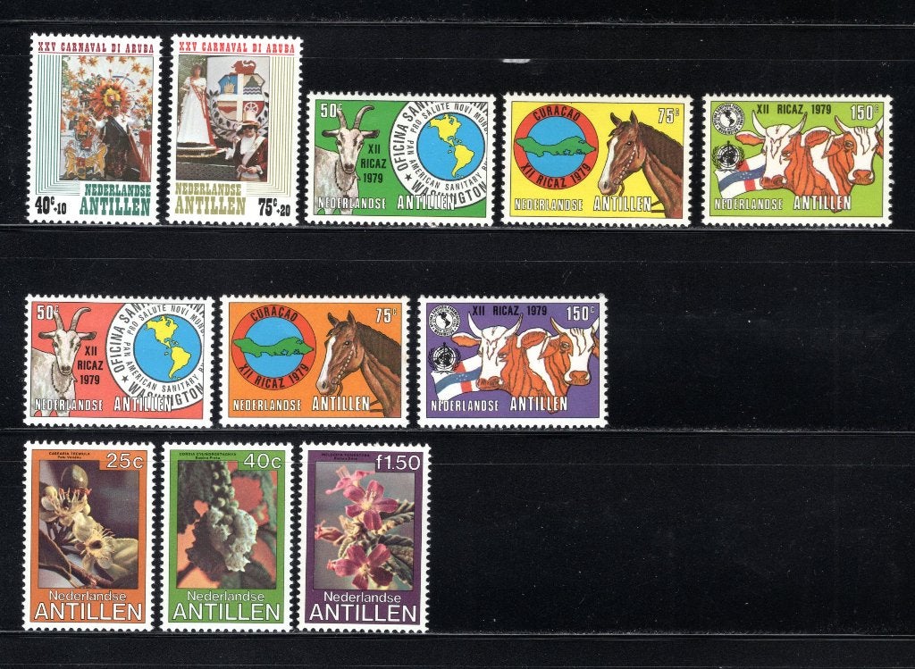 NL. ANTILLES Lot 1979 MNH, Timbres & Monnaies, Timbres | Antilles néerlandaises, Envoi, Non oblitéré