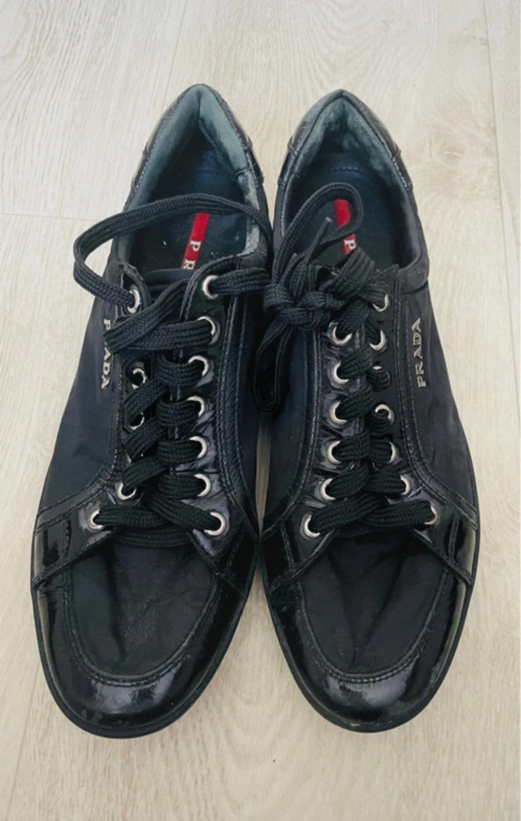 Prada schoenen, Kleding | Dames, Schoenen, Ophalen of Verzenden, Zo goed als nieuw, Zwart