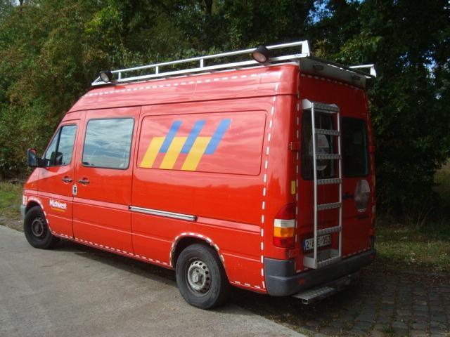 BRANDWEERWAGEN  Mercedes Benz 316 CDI, Rouge, Achat, 6 portes, Entreprise