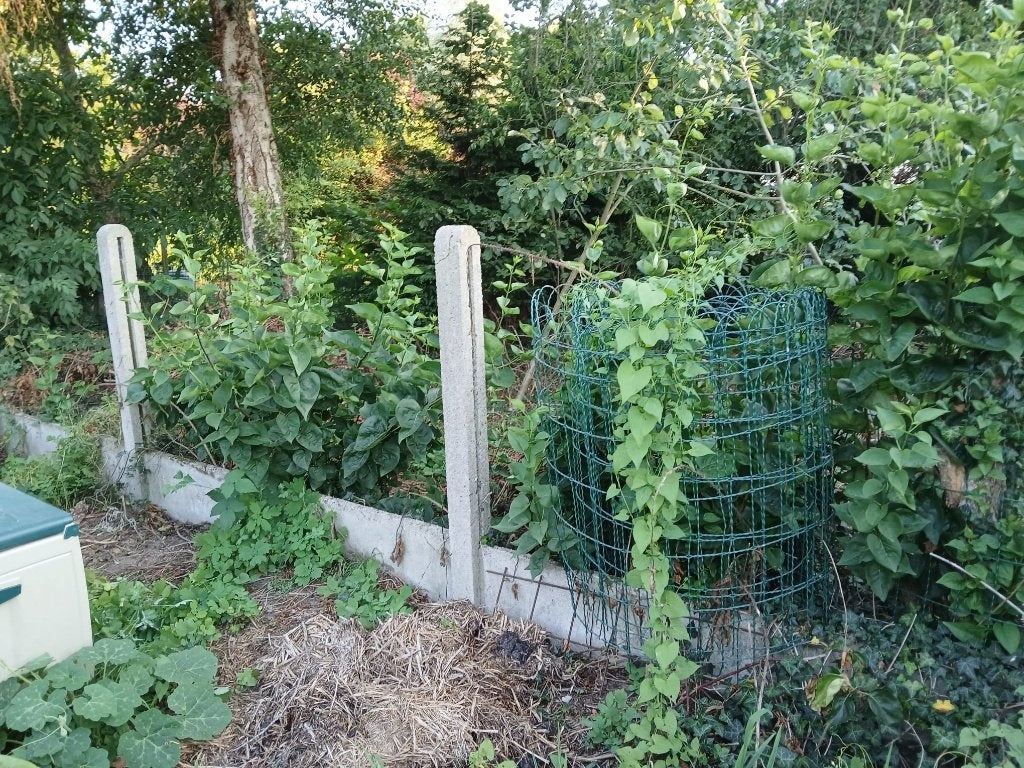 GRATIS: betonnen afsluiting, Tuin en Terras, Gaas en Draad, Ophalen