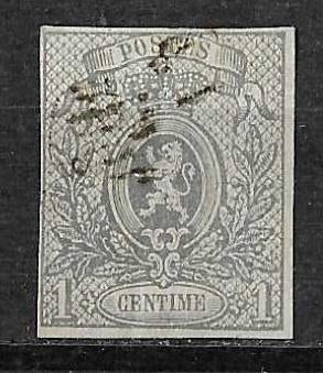 België OPC 22 Kleine leeuw ongetand, Ophalen of Verzenden, Gestempeld