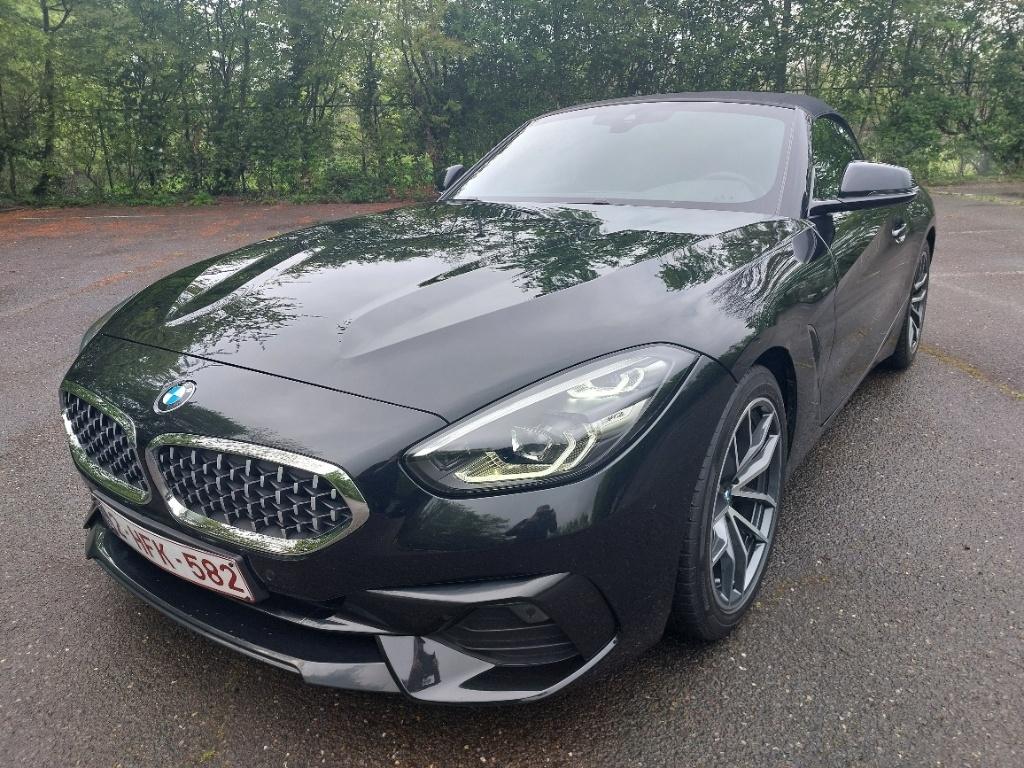 BMW Z4 / 2020/ 54500km + BMW GARANTIE  tot 11/2029 !!!, Auto's, BMW, Automaat, 1998 cc, Cabriolet, Zwart