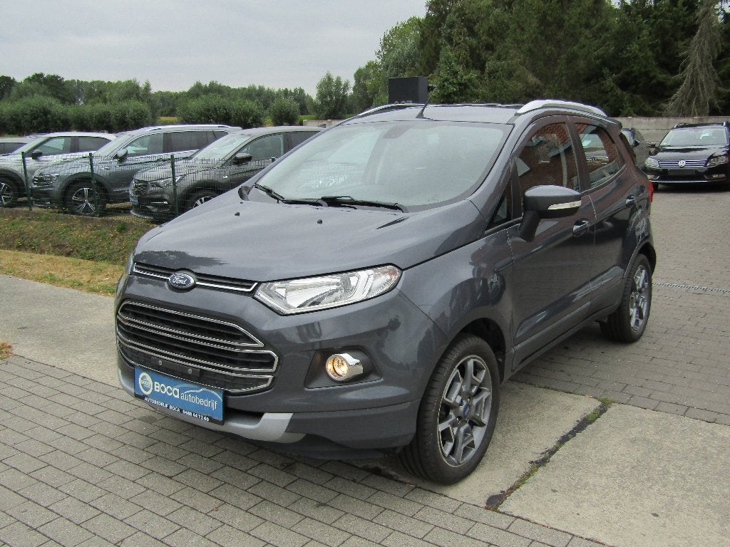 Ford EcoSport 1.5 benzine Automaat, Auto's, Ford, 1498 cc, 149 g/km, Leder en Stof, https://public.car-pass.be/vhr/1d5bf4b9-29d1-4646-8861-49f7277f82b0