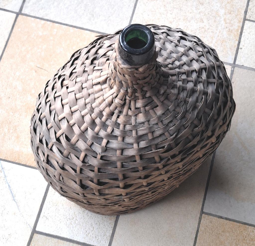 Langwerpige mandfles ~ hoogte 45 cm, Ophalen