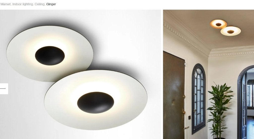 Plafondlamp Marset Ginger (60cm dia), Ophalen, Meerkleurig, Design, LED