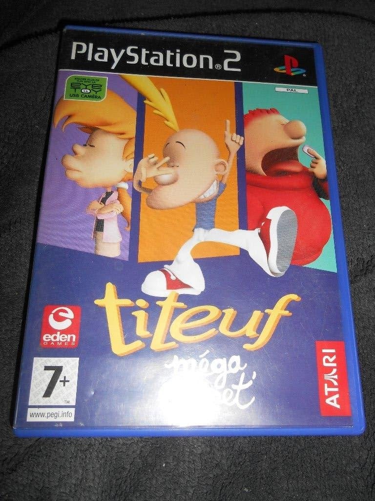 PS2 jeu TITEUF méga compet, Ophalen of Verzenden