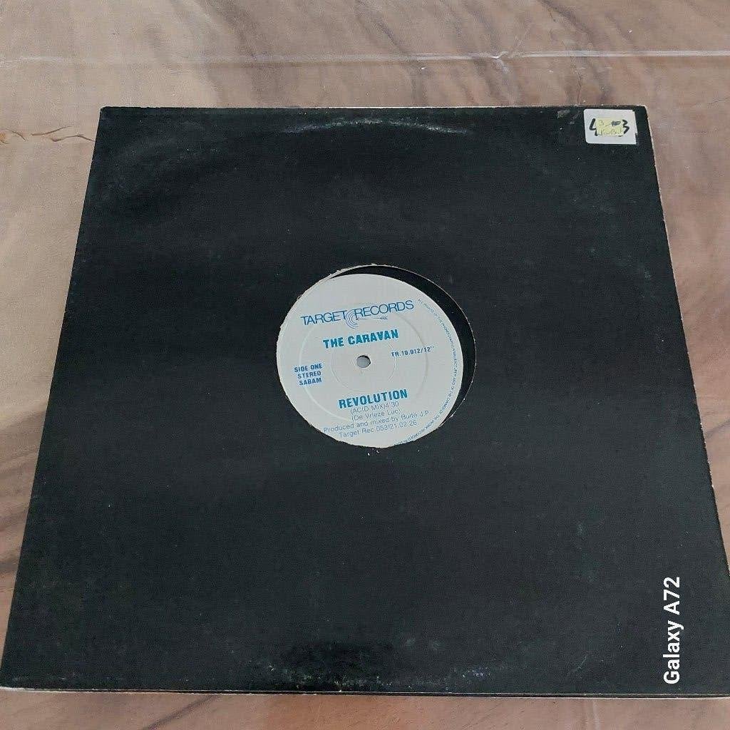the caravan revolution 12 inch maxi, Gebruikt, Maxi-single, 1980 - 1989, Ophalen of Verzenden