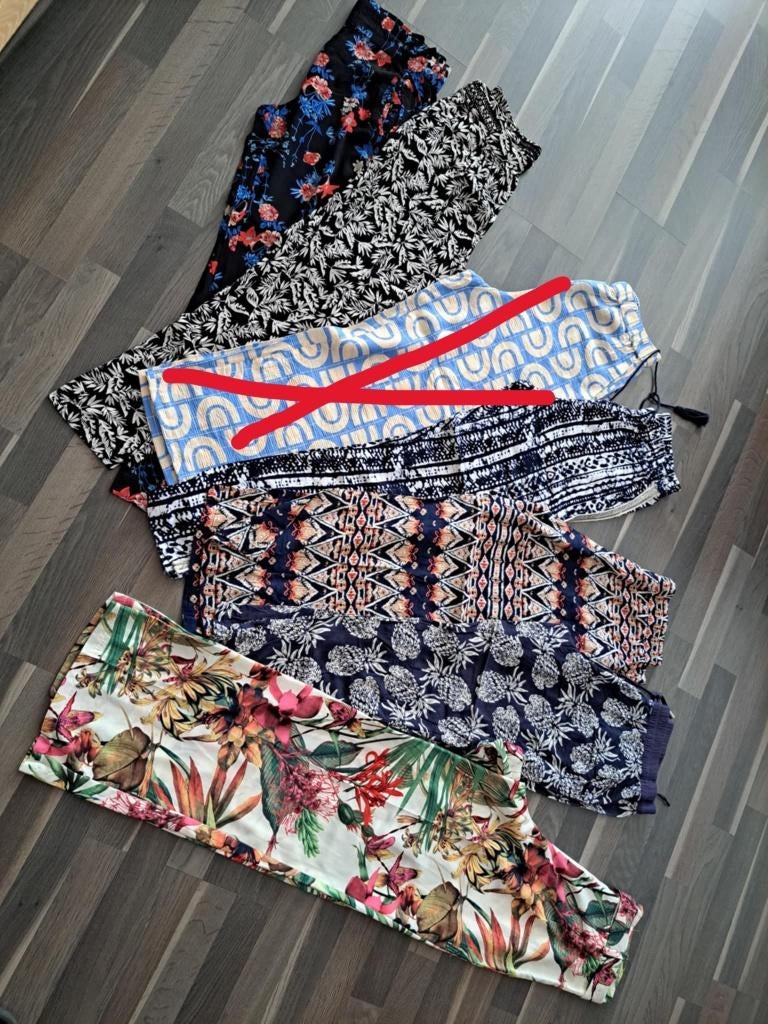Zomerbroeken mt S, Enlèvement ou Envoi, Autres couleurs, Taille 36 (S), Comme neuf