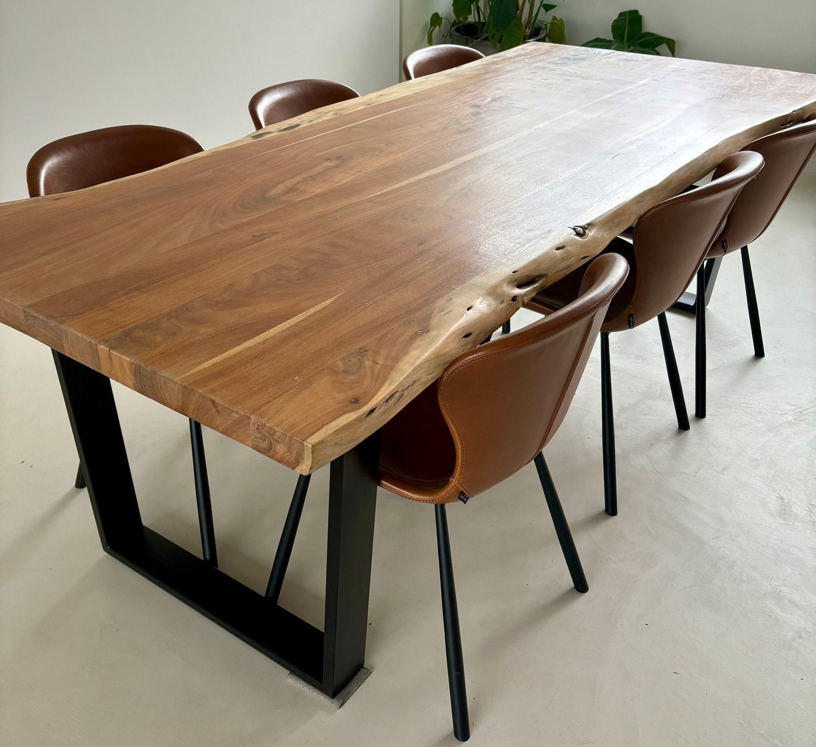 Eettafel met 6 stoelen, Huis en Inrichting, Ophalen, Zo goed als nieuw