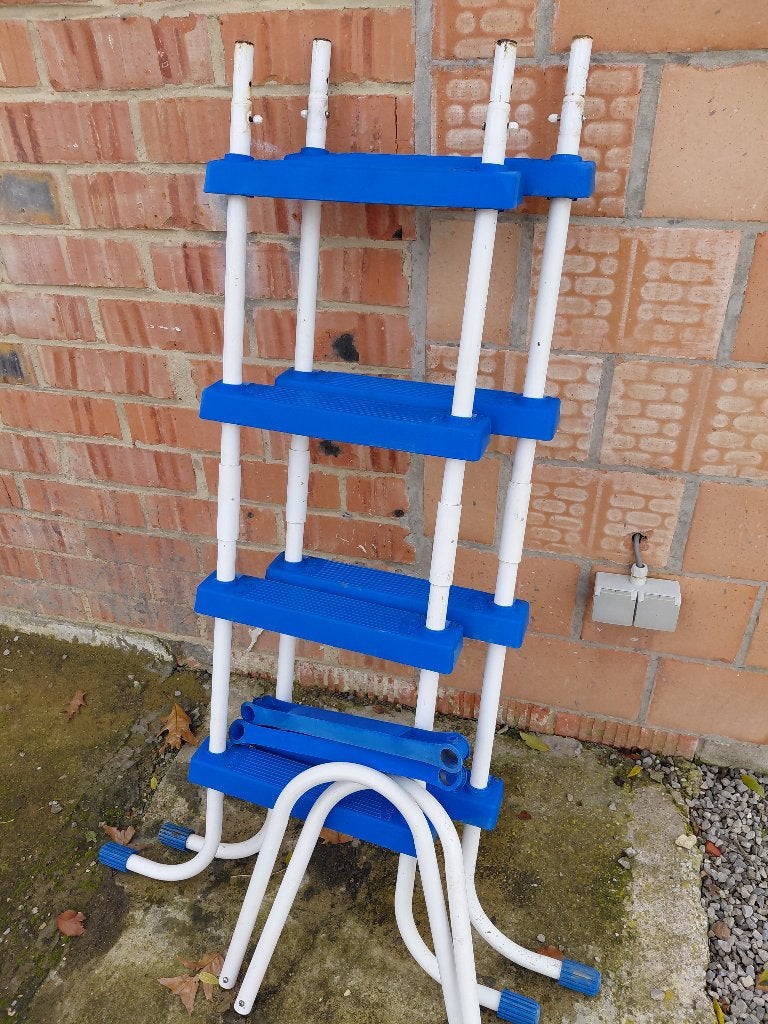 Zwembadladder, Enlèvement, Utilisé, Échelle