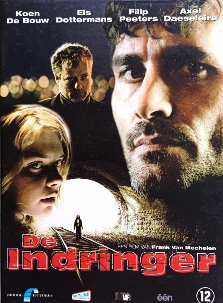 dvd DE INDRINGER  KOEN DE BOUW AXEL DAESELEIRE .., Cd's en Dvd's, Ophalen of Verzenden, Zo goed als nieuw