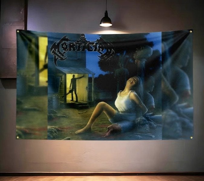 Grote vlaggen Mortician (150x90cm)