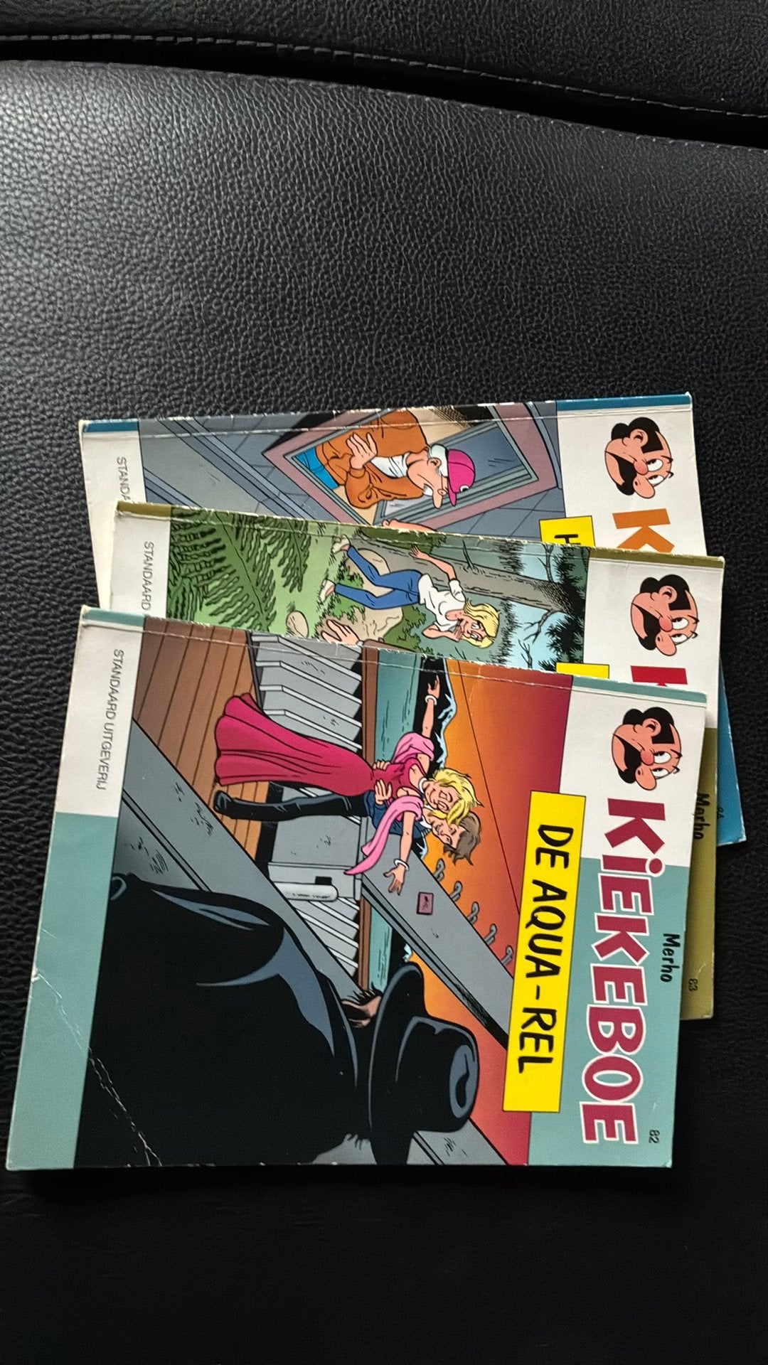 Kiekeboe strips 82 - 84, Boeken, Gelezen, Europa, Ophalen of Verzenden, Meerdere comics